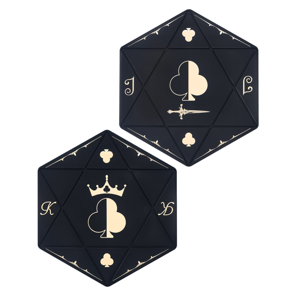 The Knight’s Move = Black Jack ♣ + Black King ♣