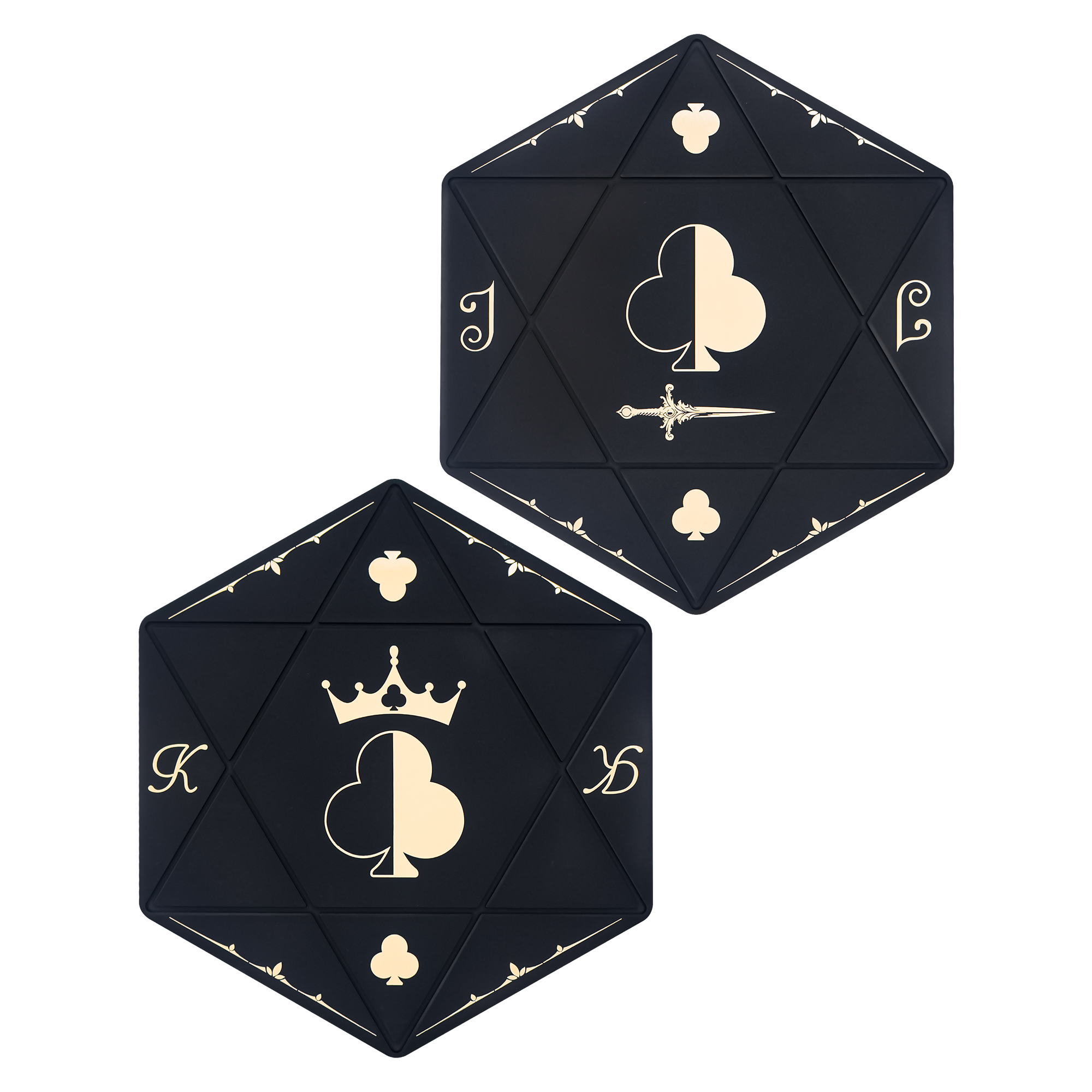 The Knight’s Move = Black Jack ♣ + Black King ♣