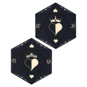 Forever & Crowned = Black Queen ❤️ + Black King ❤️
