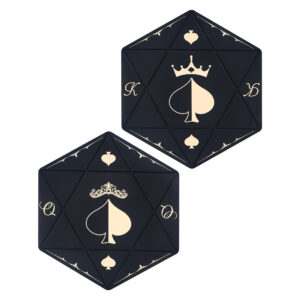 Power couple = Black Queen ♠ + Black King ♠