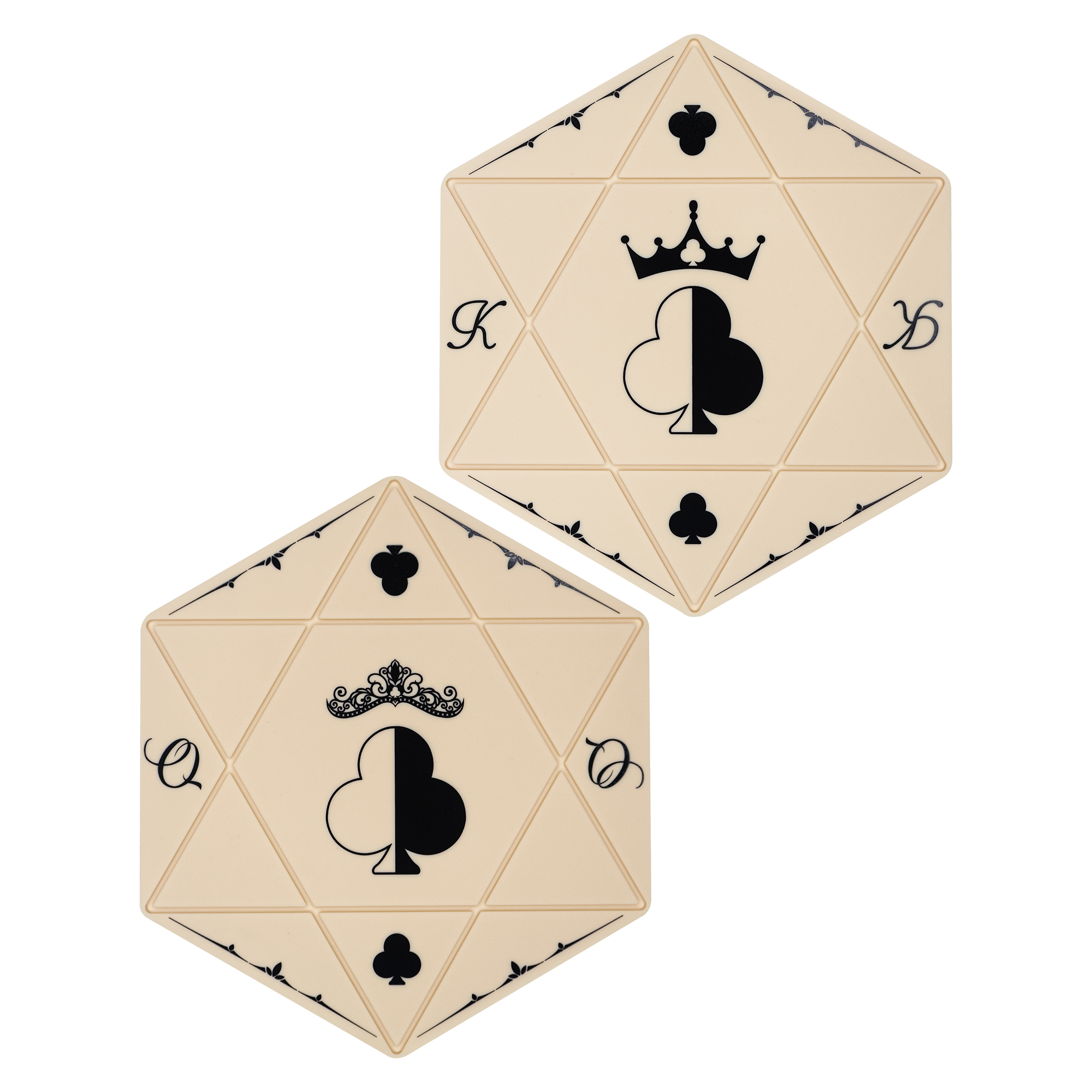 Crown & Coeur = Cream King ♣ + Cream Queen ♣